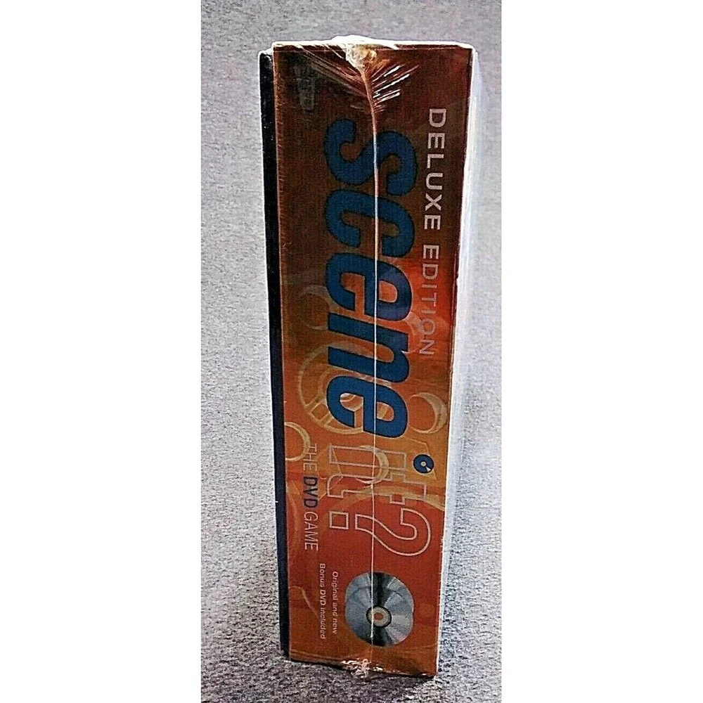 Deluxe Edition Scene It? 2004 The DVD Game & Bonus DVD~New & Factory Sealed!